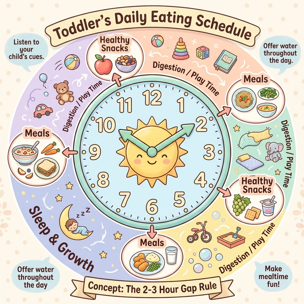 The 2-Hour Rule: Why 'Grazing' is Ruining Your Toddler's Appetite