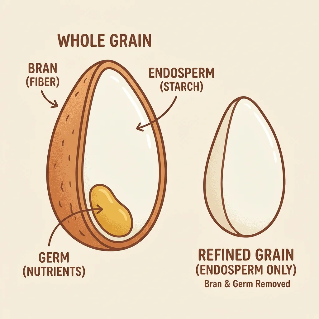 Whole Grains Decoded: Why "Enriched" Flour is Not Enough for Your Child