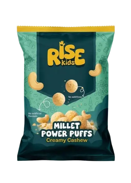 Millet Power Puffs – Creamy Cashew