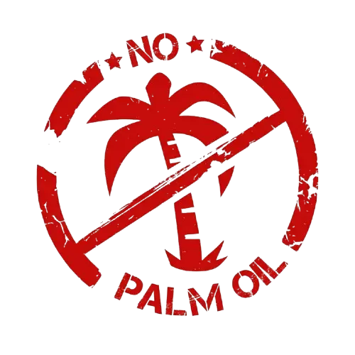 No palm oil
