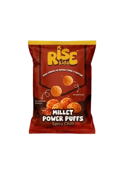 Millet Power Puffs – Spicy Chilli